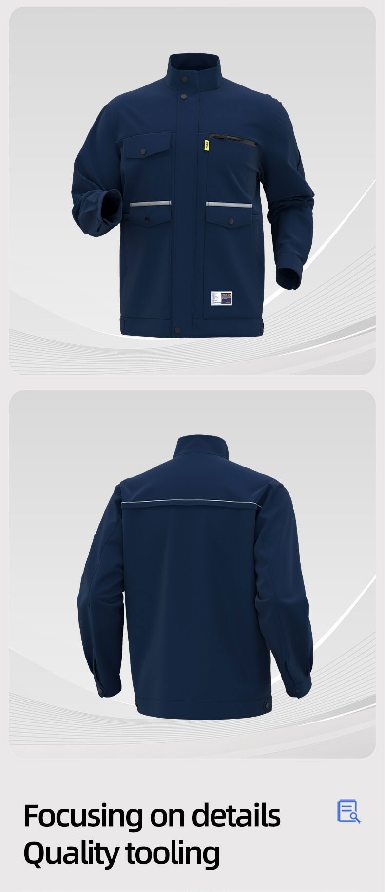 Electrician work clothes jacket worker clothing6