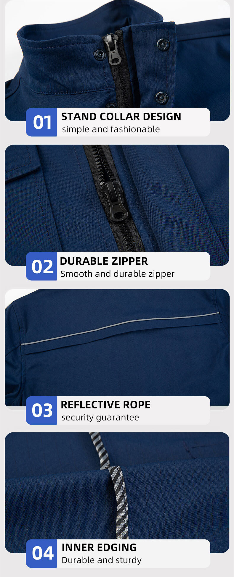 Electrician work clothes jacket worker clothing7