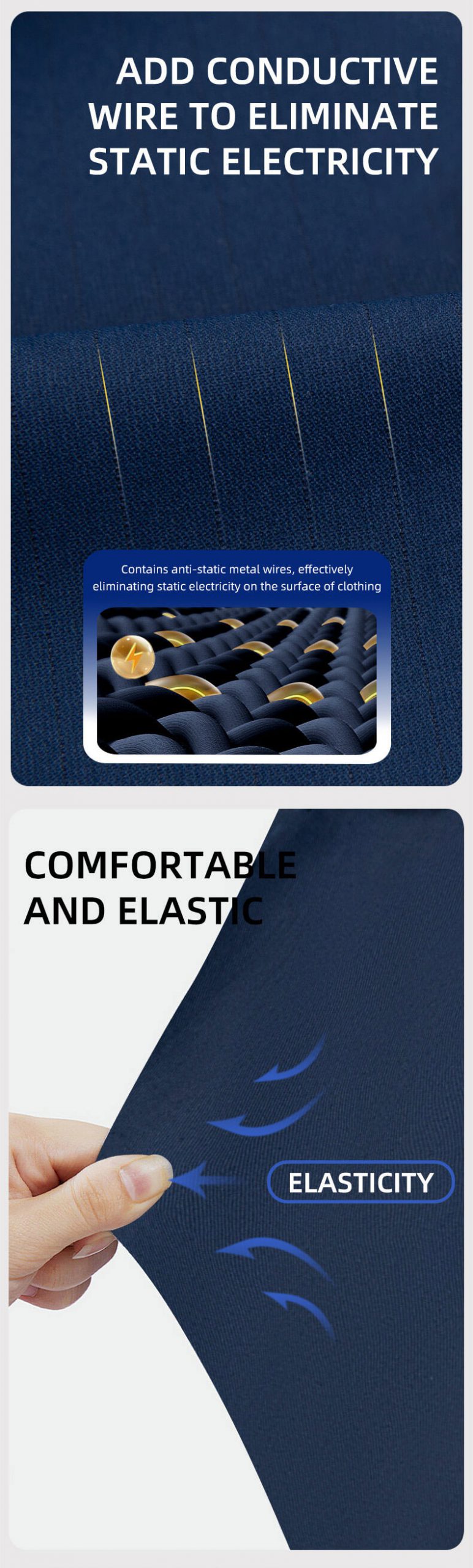 Electrician work clothes jacket worker clothing2