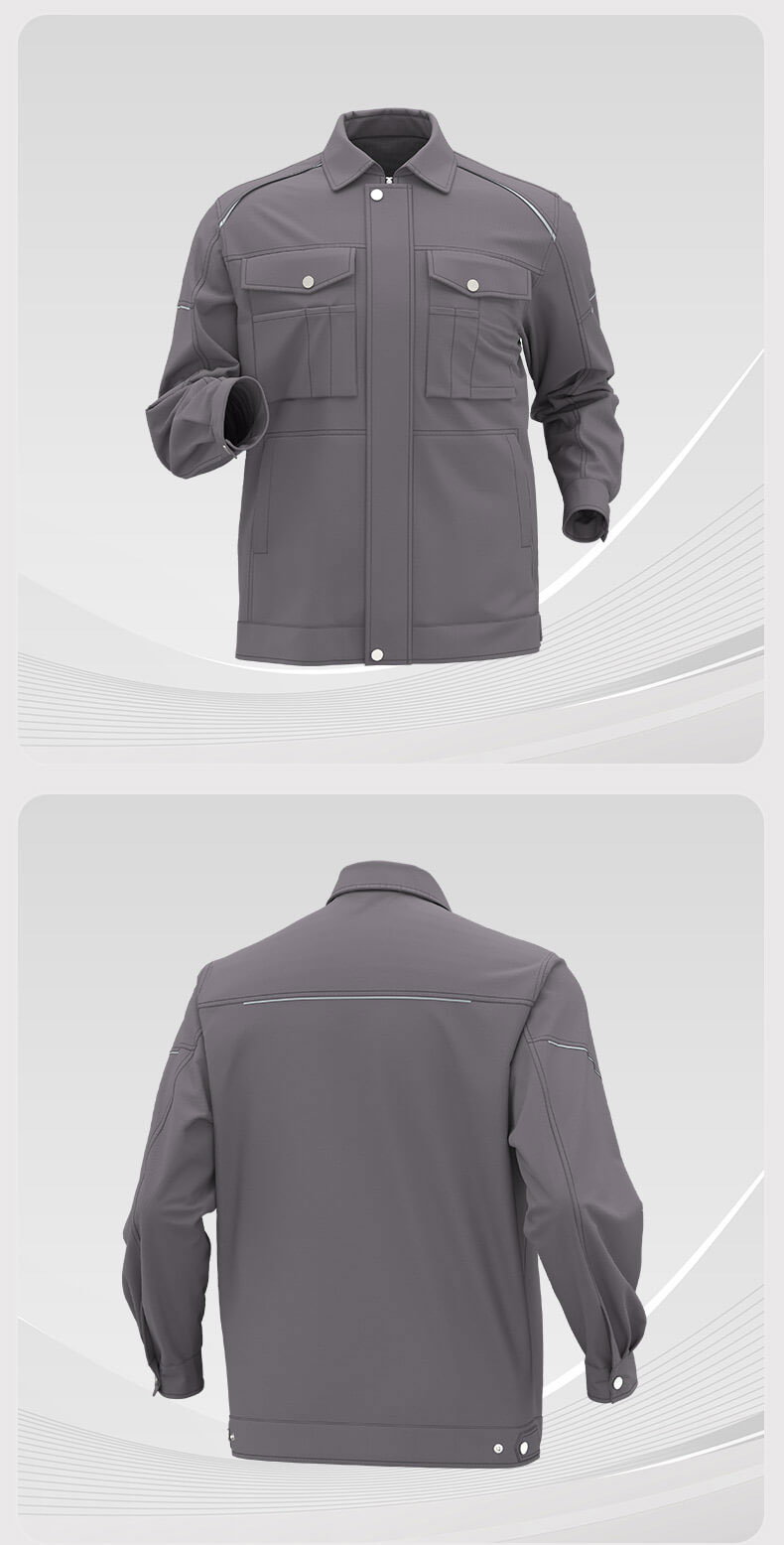 Construction maintenance work clothes jacket men’s factory wholesale5