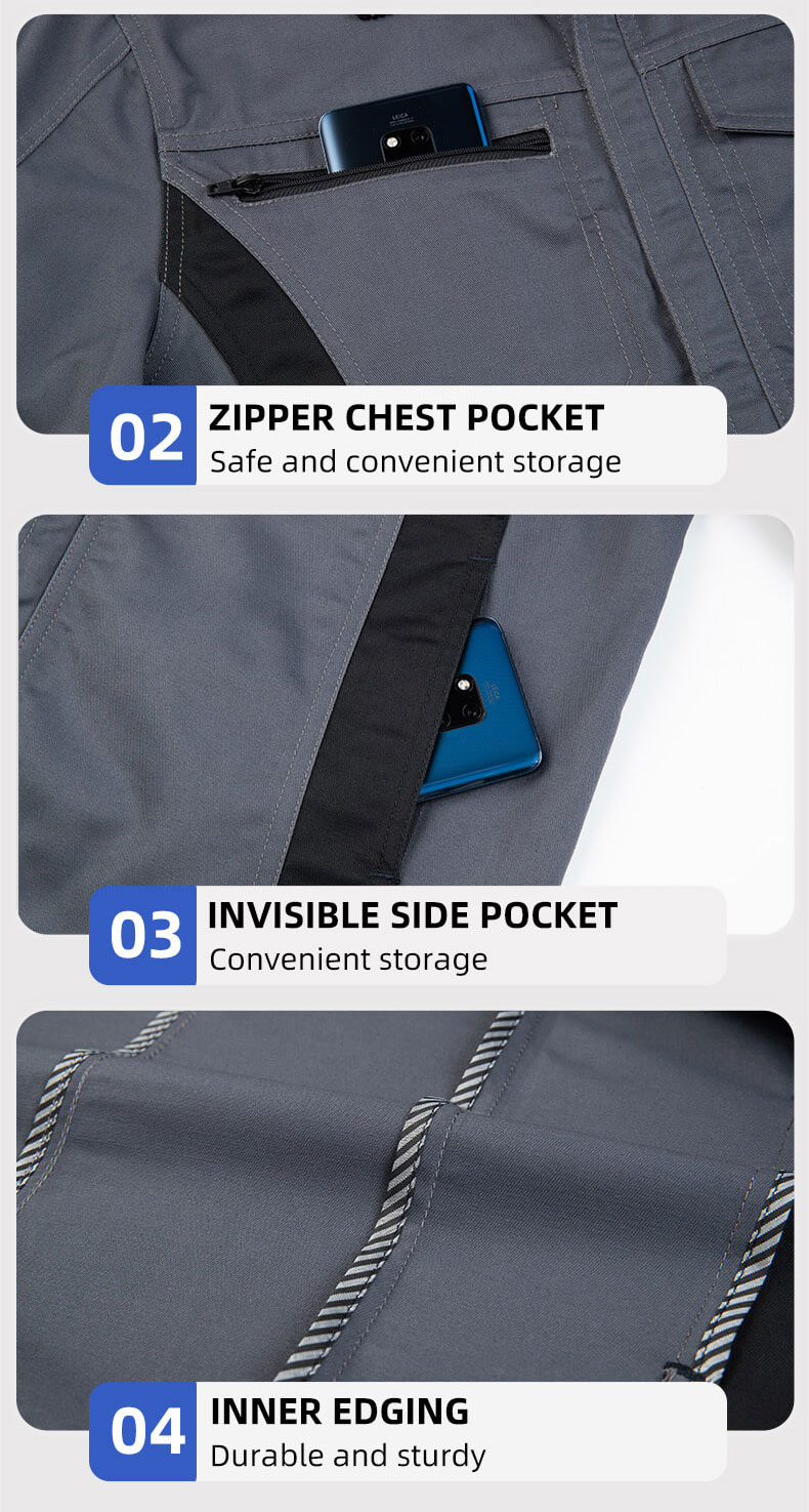 Wear-resistant work clothes jacket manufacturers factory workshop mechanics must7