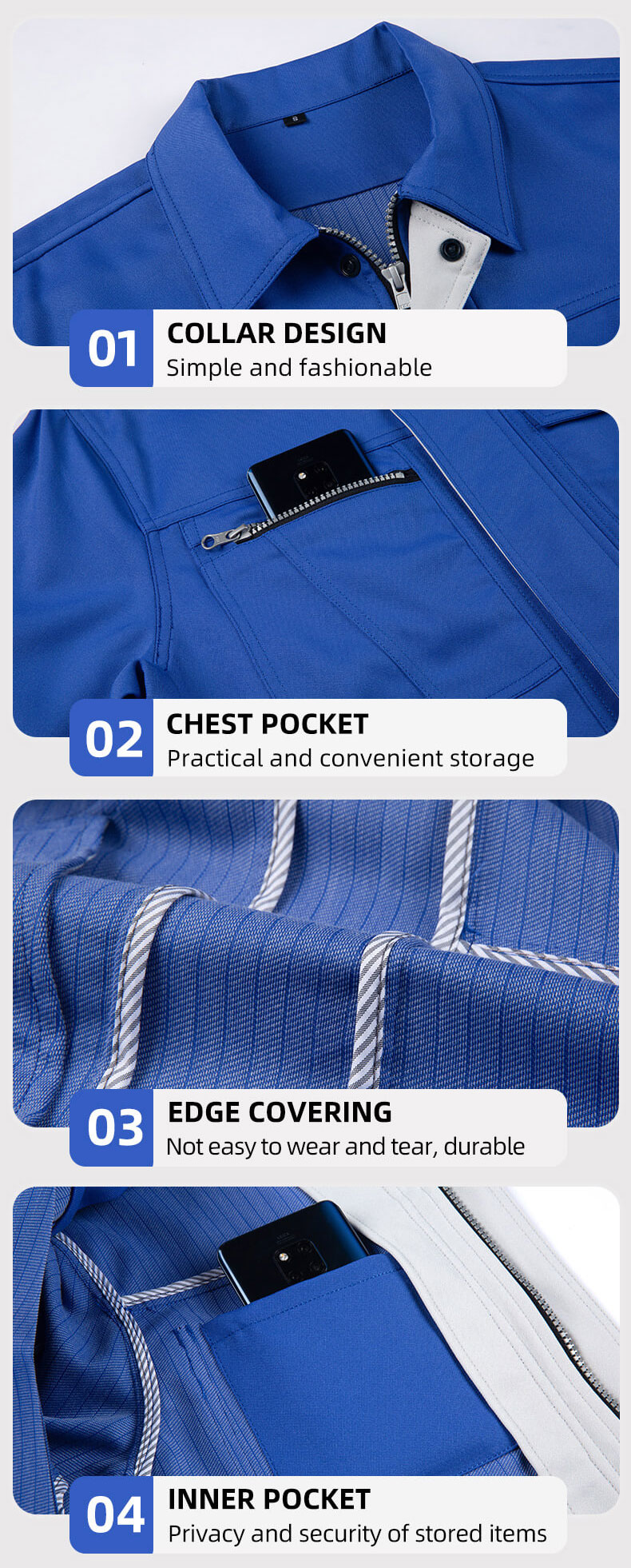 High-quality logistics and courier work jackets7