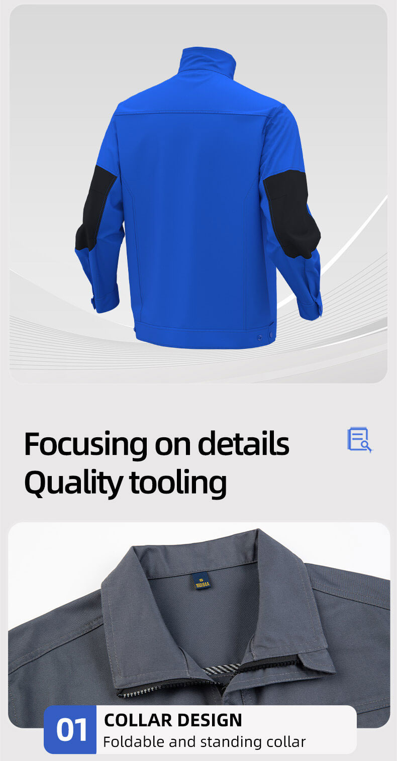 Wear-resistant work clothes jacket manufacturers factory workshop mechanics must6