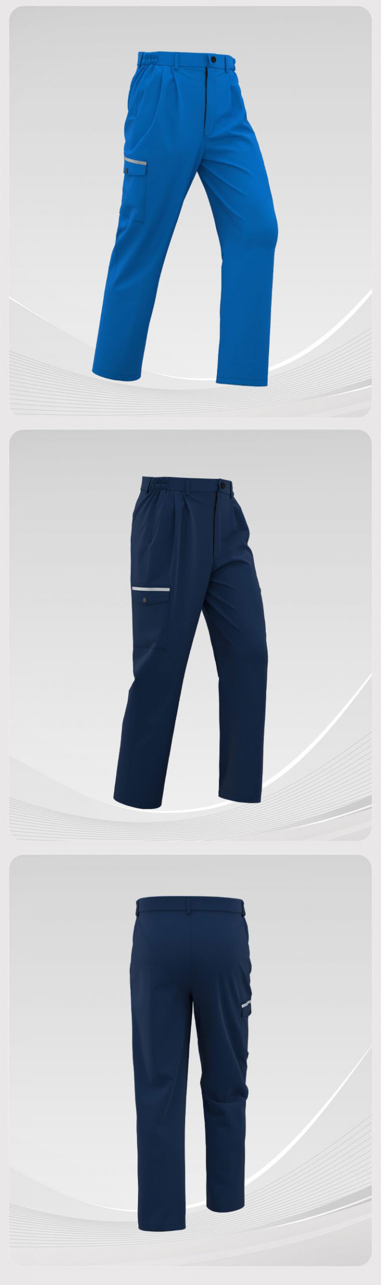 Electrician elastic work pants workers work pants6