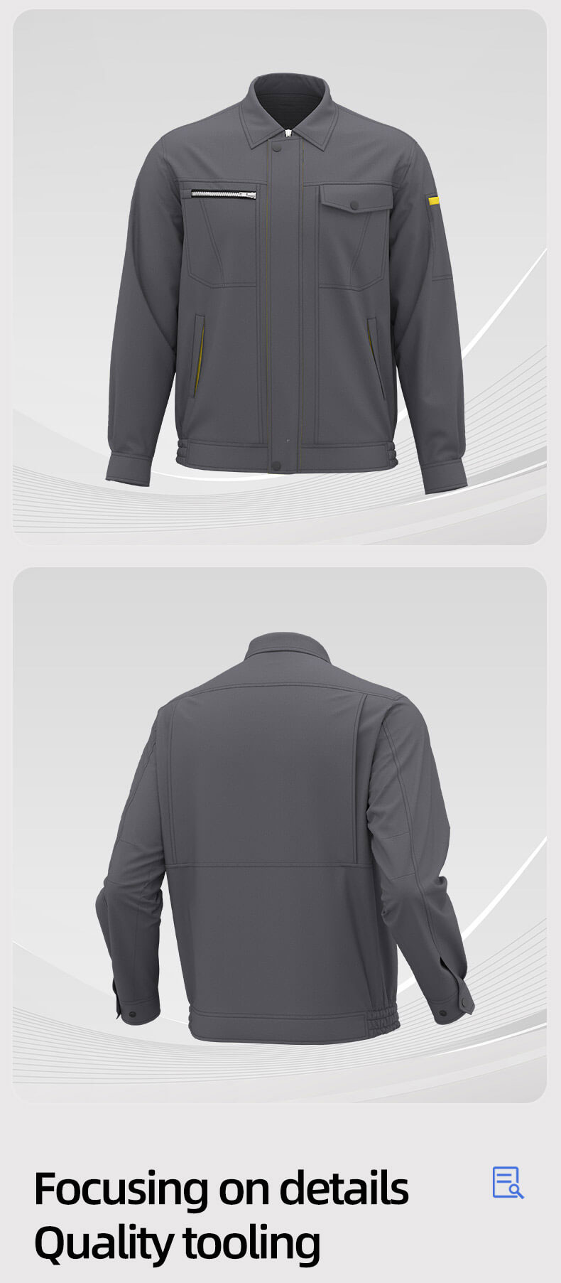 High-quality logistics and courier work jackets6