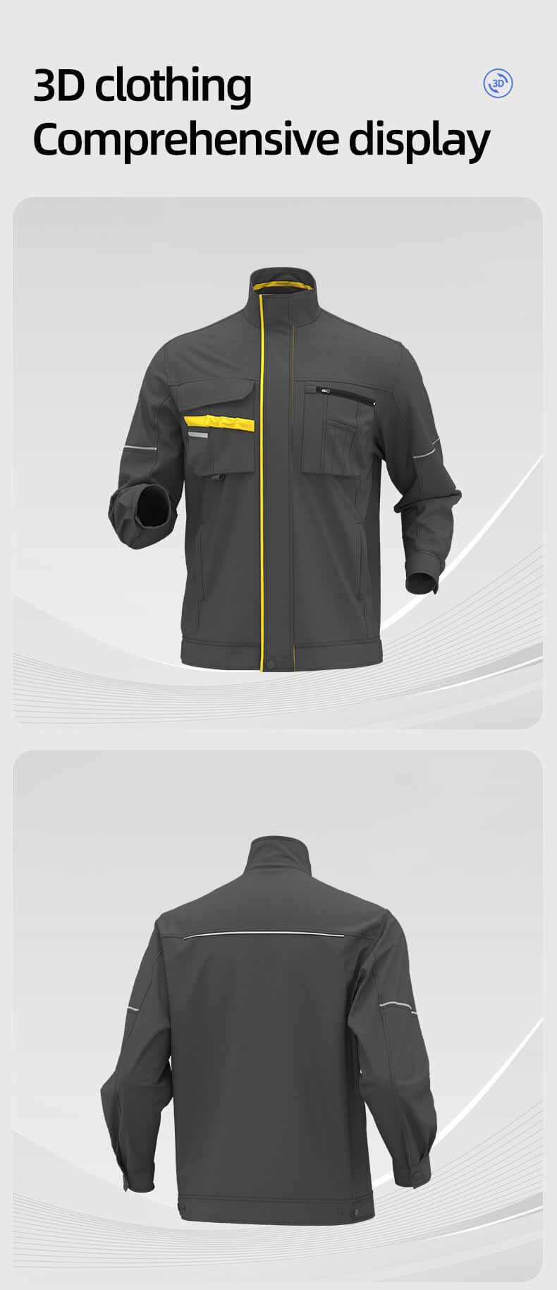 Maintenance Workshop Work Jackets4