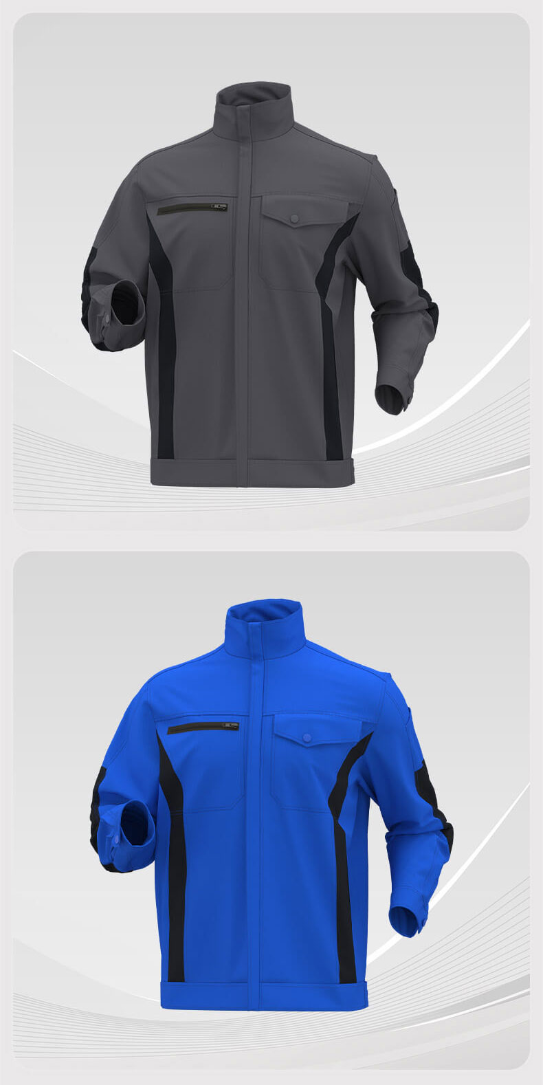 Wear-resistant work clothes jacket manufacturers factory workshop mechanics must5