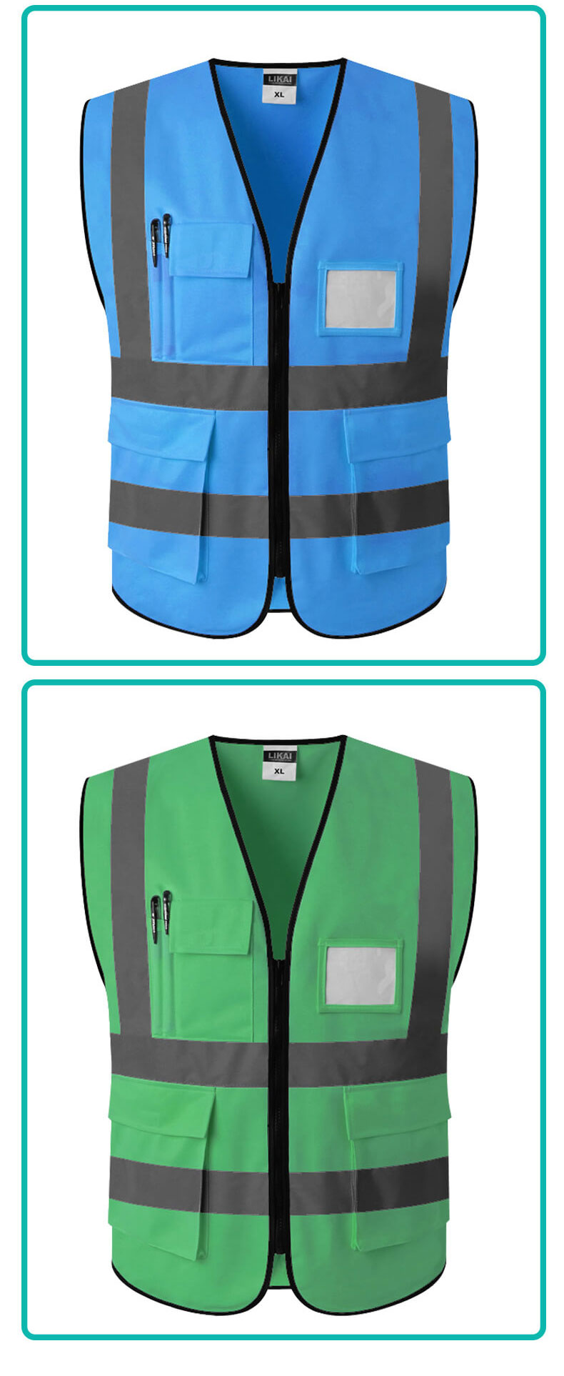Multifunctional High Visibility Work Vest14