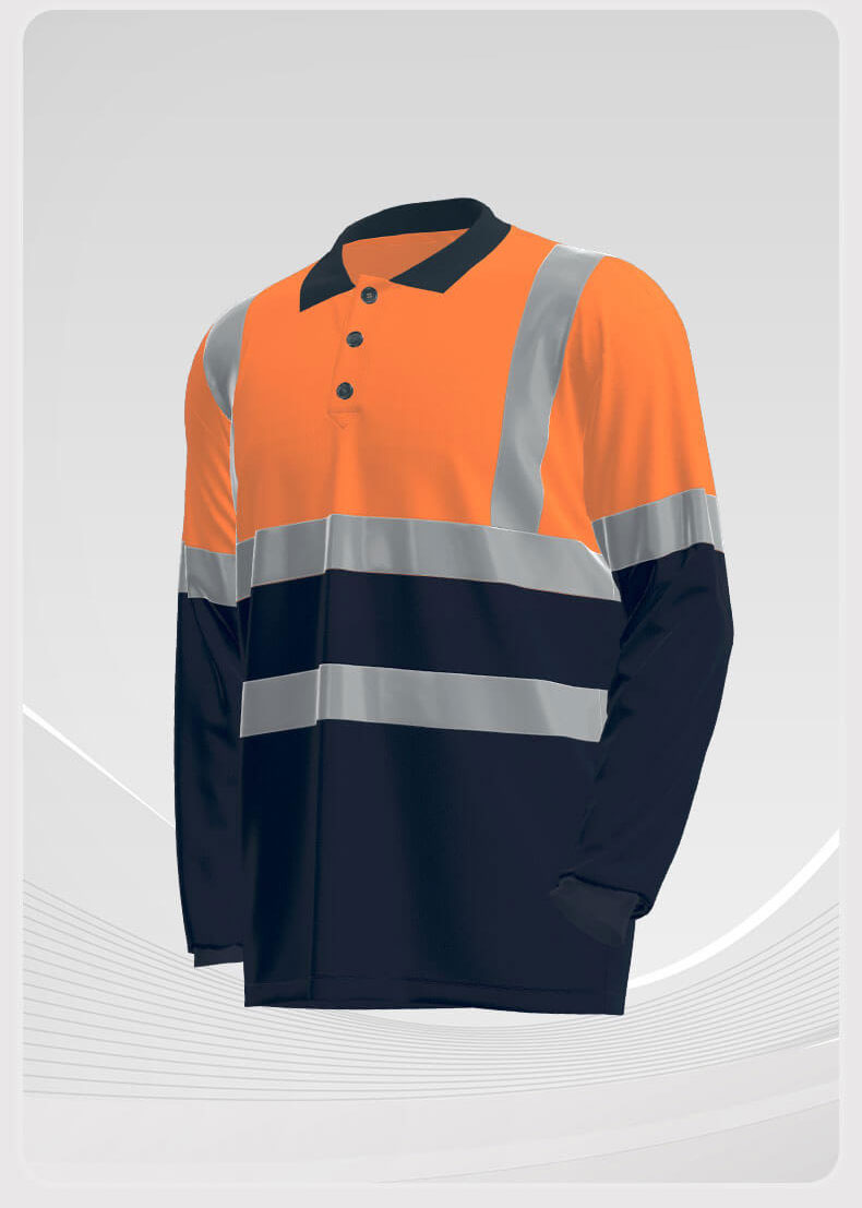 Summer Quick-Drying High-Visibility Short-Sleeved POLO Shirt6