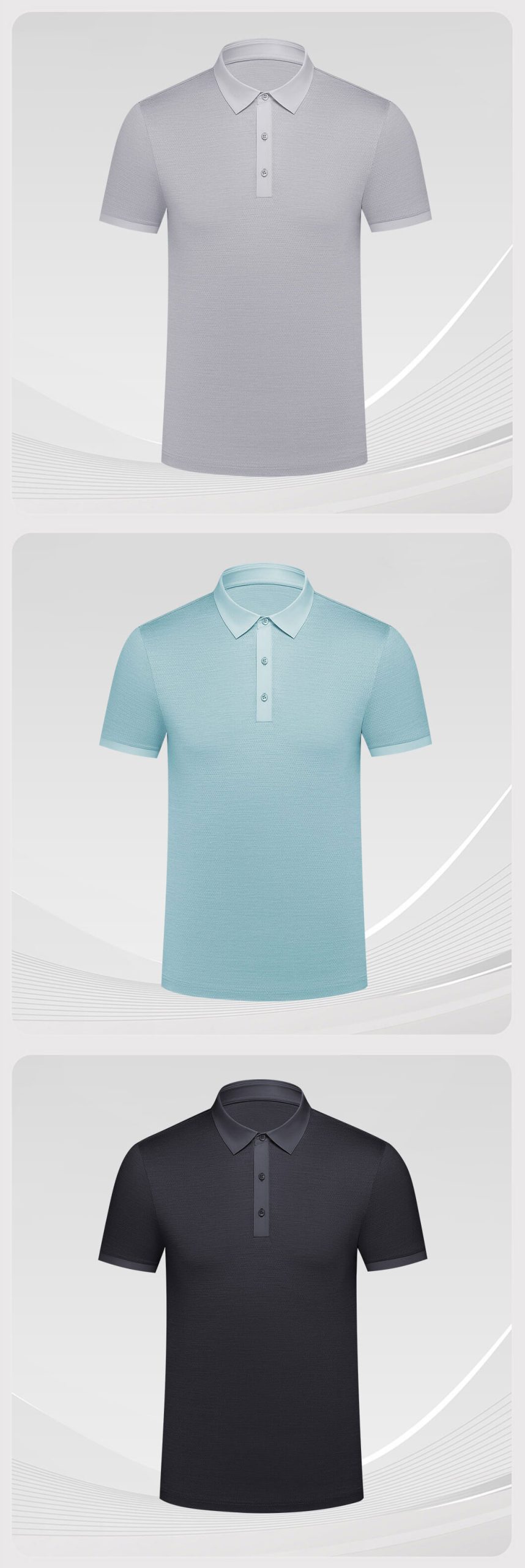 Quick-drying breathable short-sleeved work T-shirt5