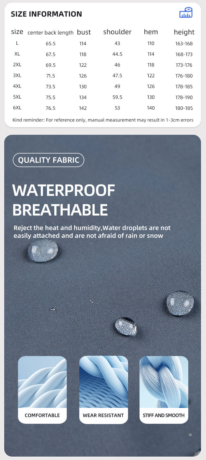 Winter waterproof down work vest1