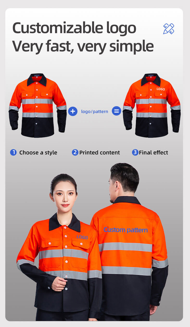 Summer cotton work clothes Jacket factory wholesale8