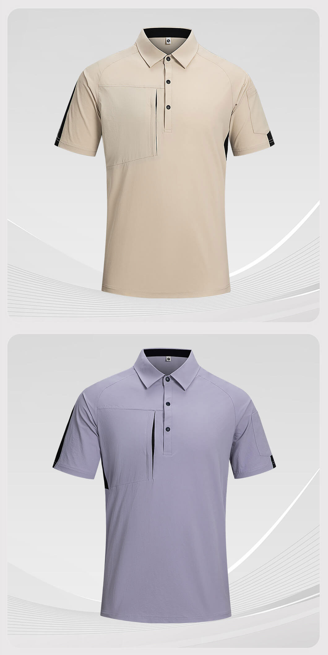 Quick-drying moisture-wicking workwear T-shirt5