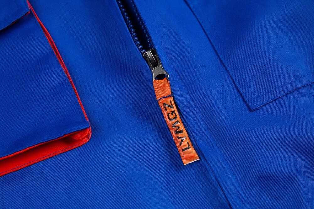 Polyester-cotton coveralls