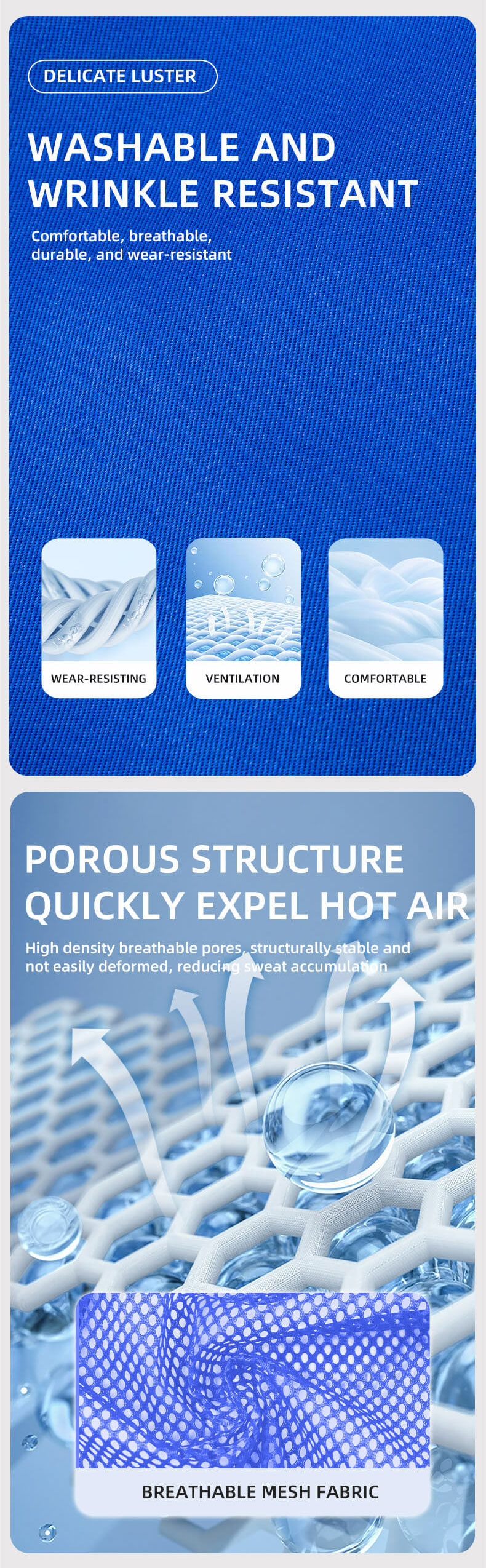 Multifunctional Colorblock Mesh Work Vest7