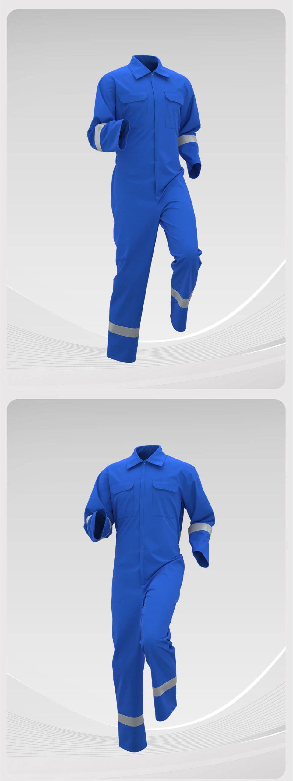 Spring and Autumn High Visibility Coveralls9