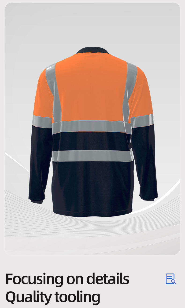 Summer Quick-Drying High-Visibility Short-Sleeved POLO Shirt7