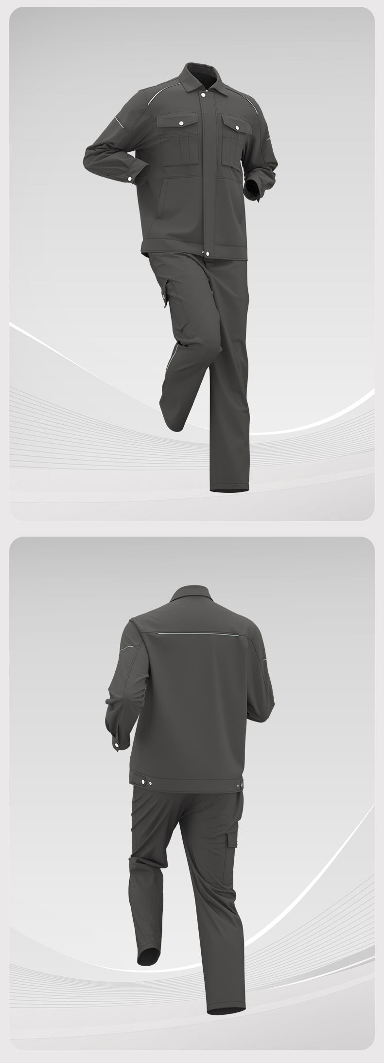 Wall construction site workshop work clothes company uniforms6