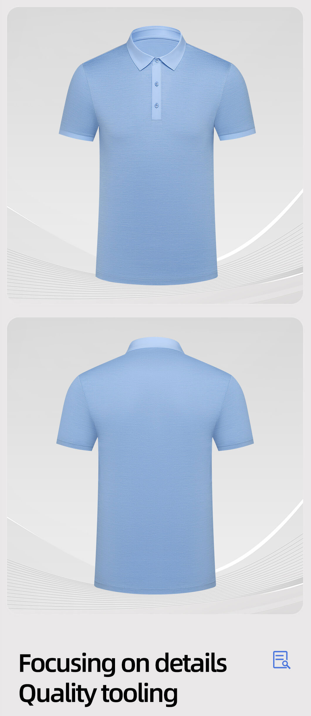 Quick-drying breathable short-sleeved work T-shirt6