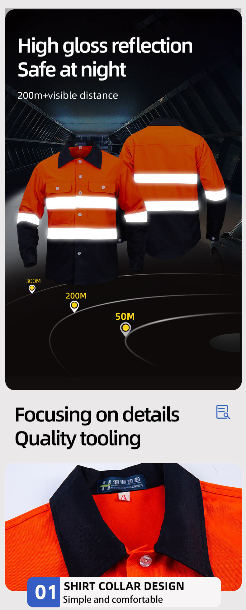 Summer cotton work clothes Jacket factory wholesale2