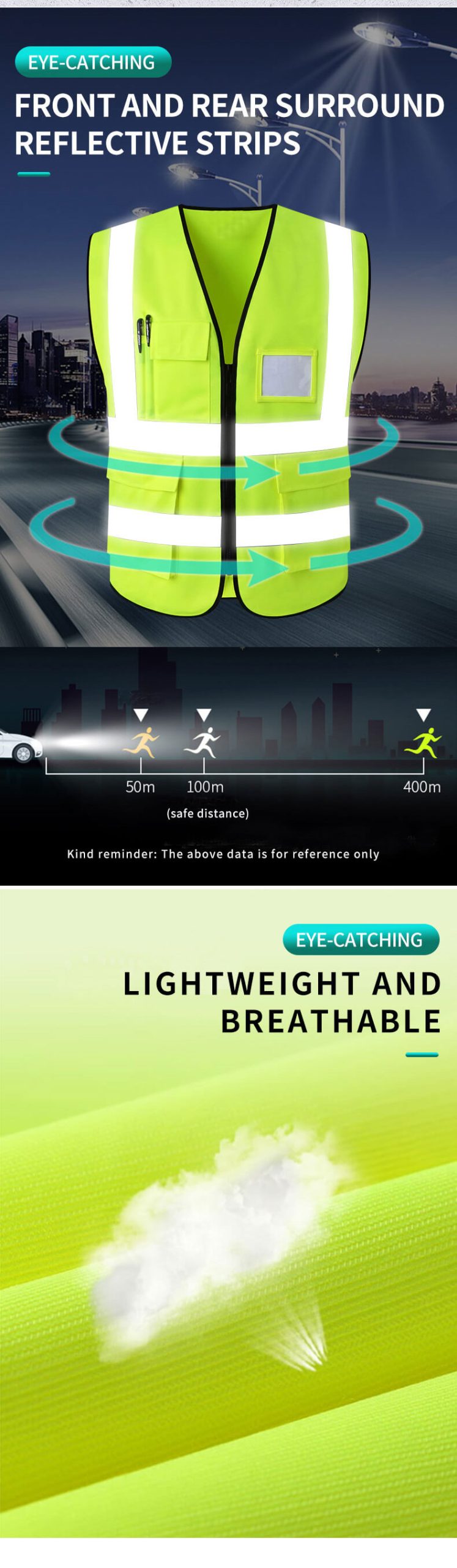 Multifunctional High Visibility Work Vest9