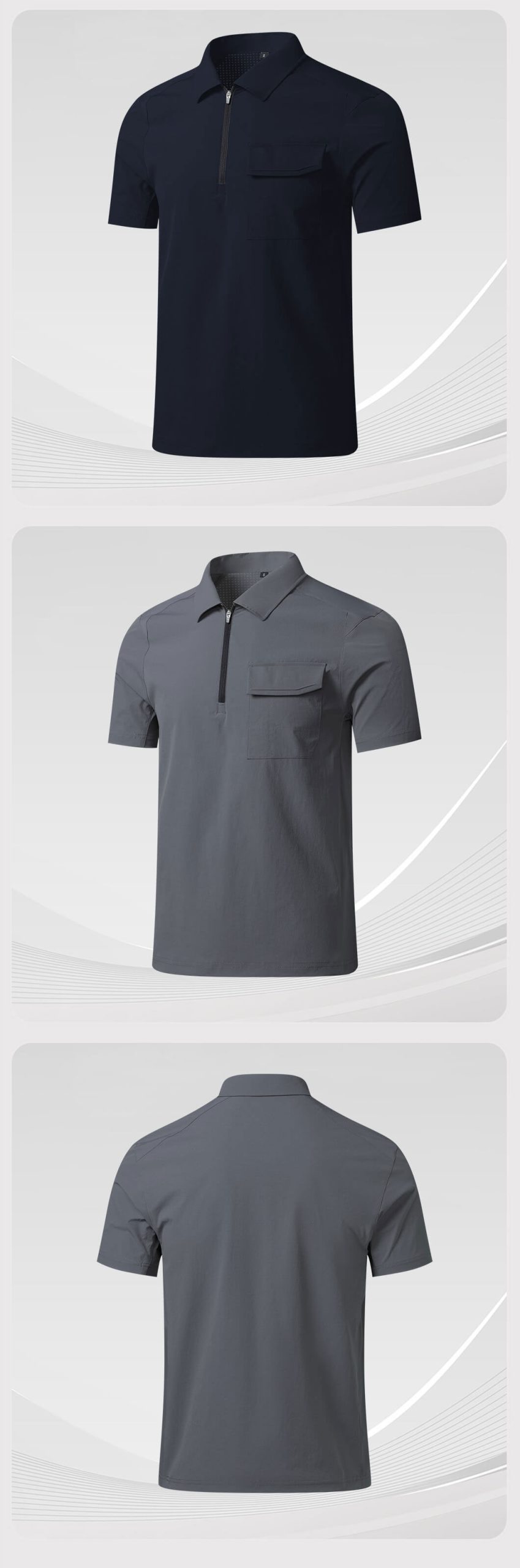 Stretch quick-drying workwear T-shirt6