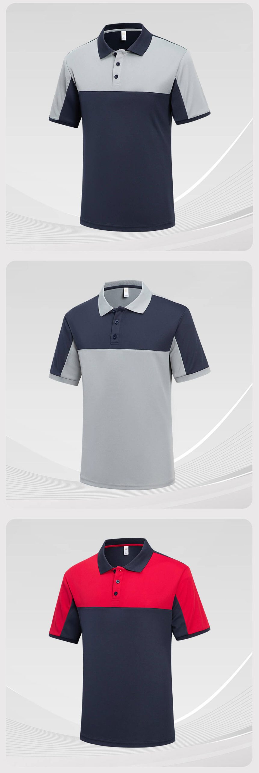 Breathable quick-drying work T-shirt6