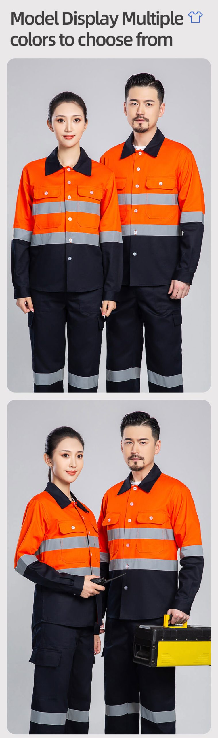 Summer cotton work clothes Jacket factory wholesale5