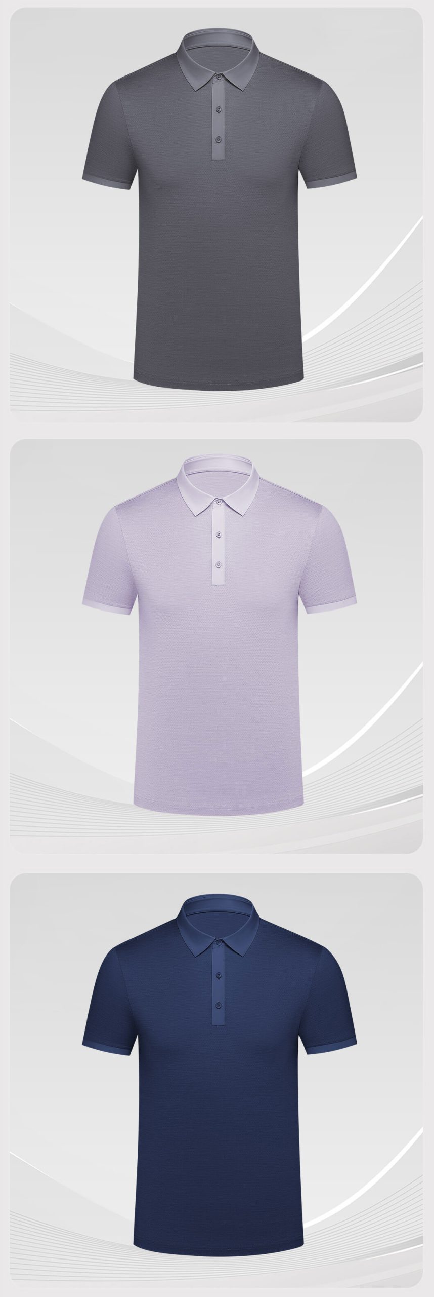 Quick-drying breathable short-sleeved work T-shirt4