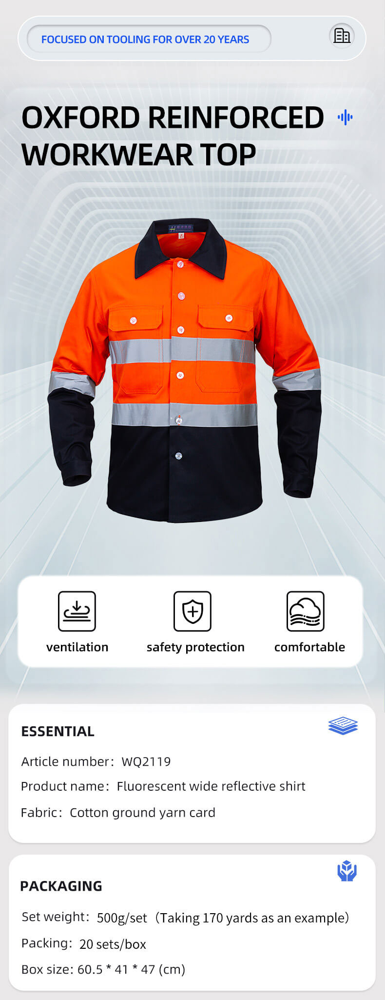 Summer cotton work clothes Jacket factory wholesale