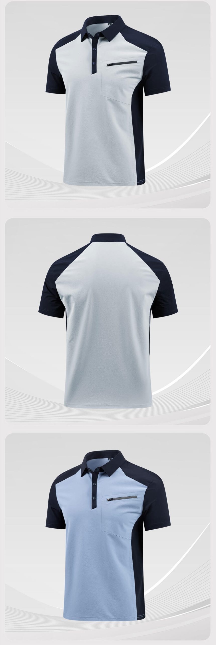 High-end quick-drying workwear T-shirt5