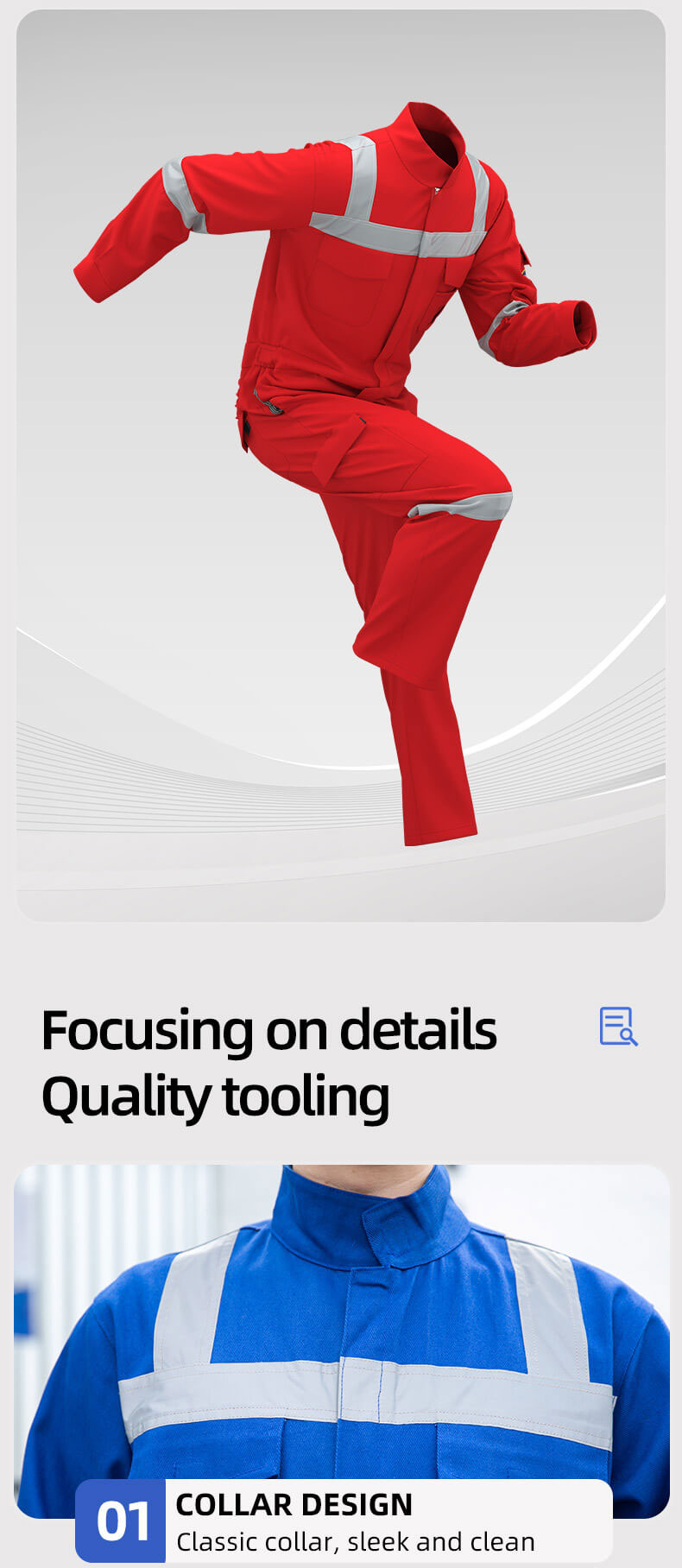 Pure Cotton Flame Retardant High-visibility Coveralls6