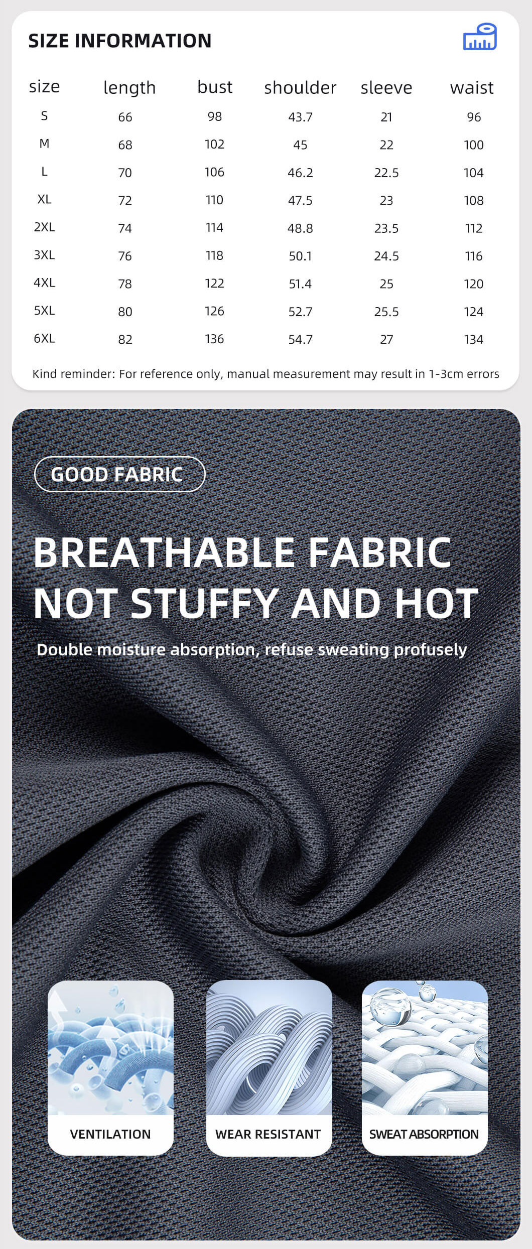 Breathable quick-drying solid color work T-shirt1