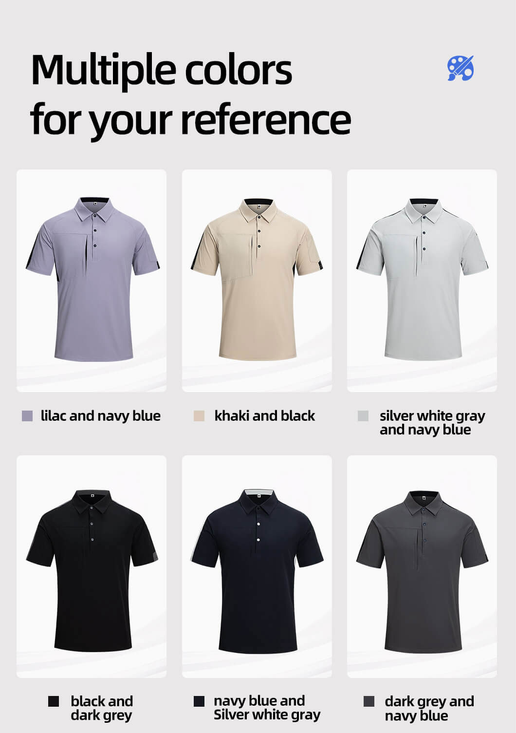 Quick-drying moisture-wicking workwear T-shirt3