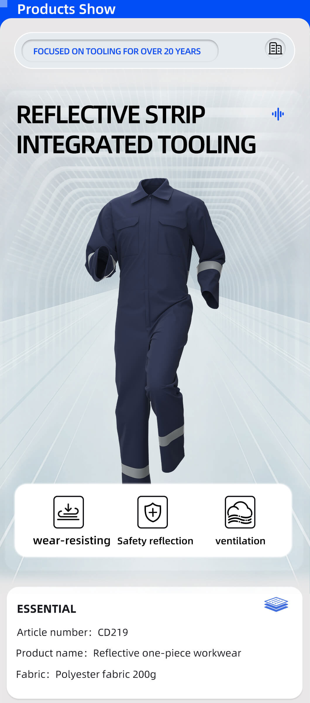 Spring and Autumn High Visibility Coveralls4