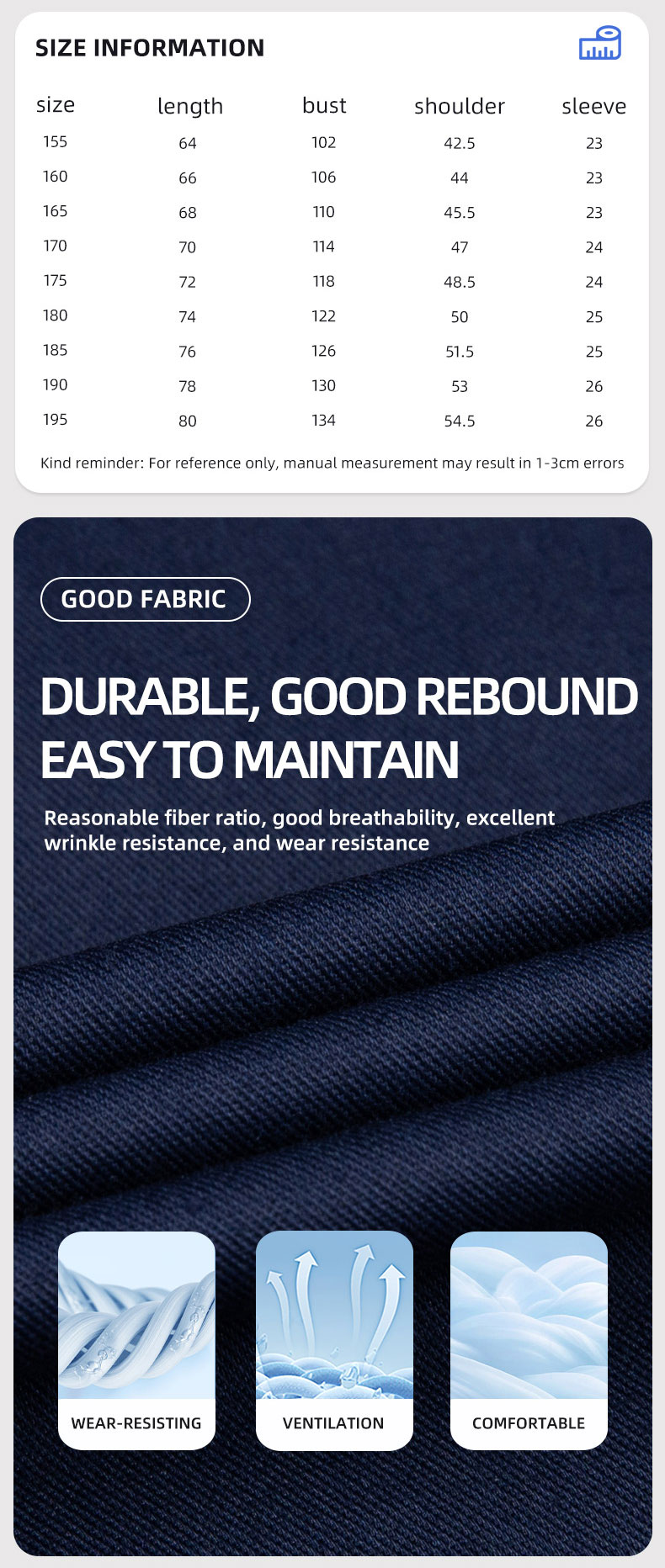 Summer short-sleeved moisture-wicking stretch work clothes1