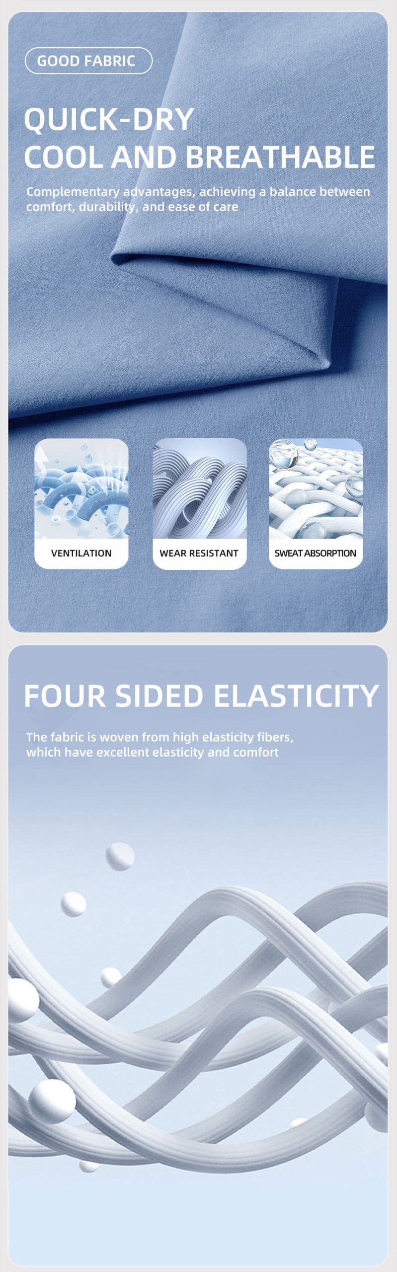 High-quality laminated YKK work T-shirt1