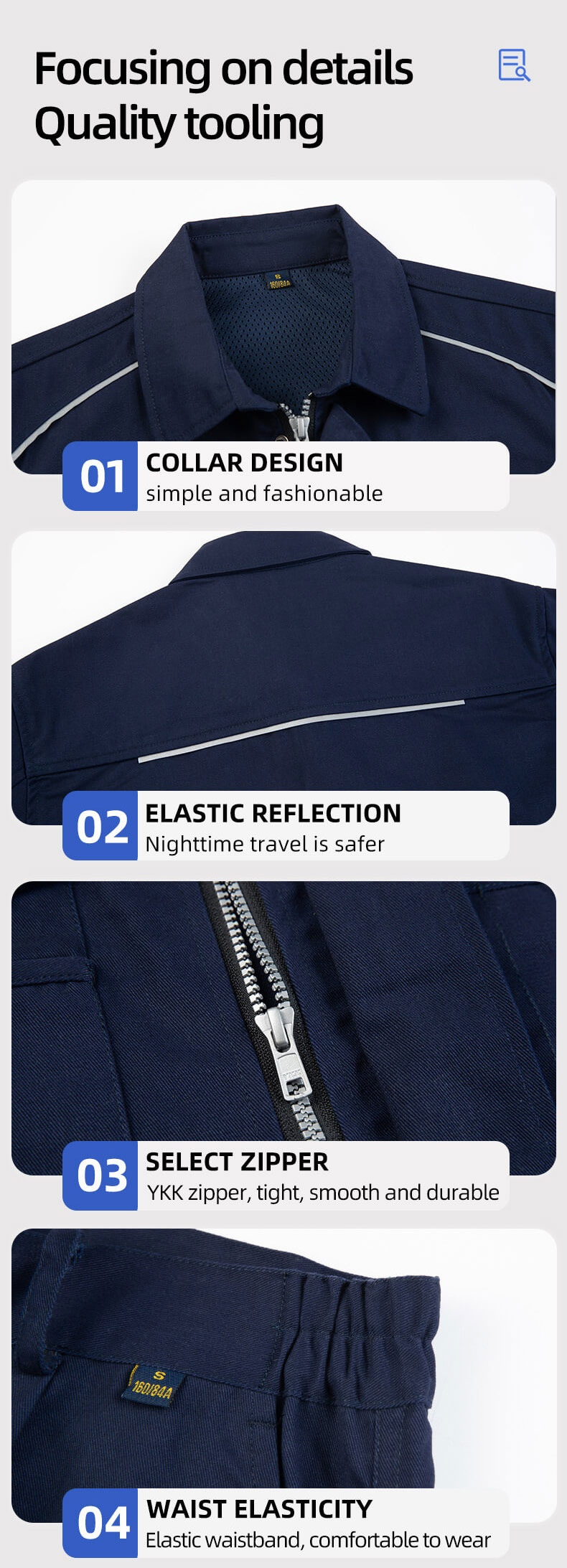 Wall construction site workshop work clothes company uniforms7