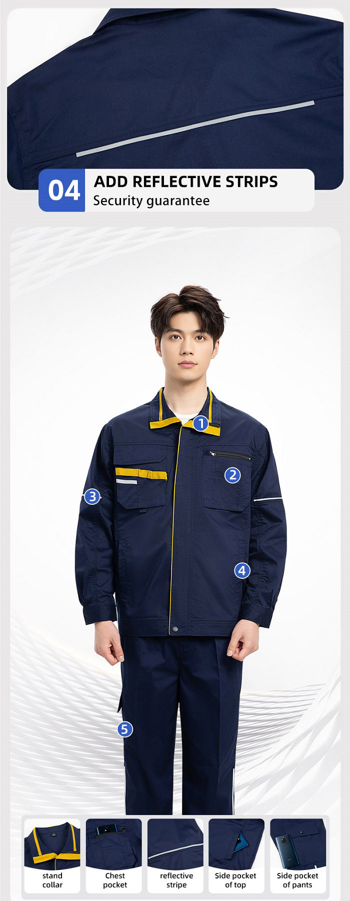 Summer long-sleeved moisture-wicking stretch jacket shirt4