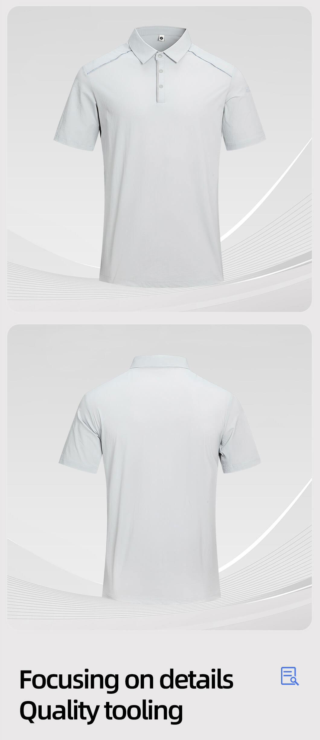 High-visibility workwear T-shirt (stretchy, quick-drying, moisture-wicking, breathable)6