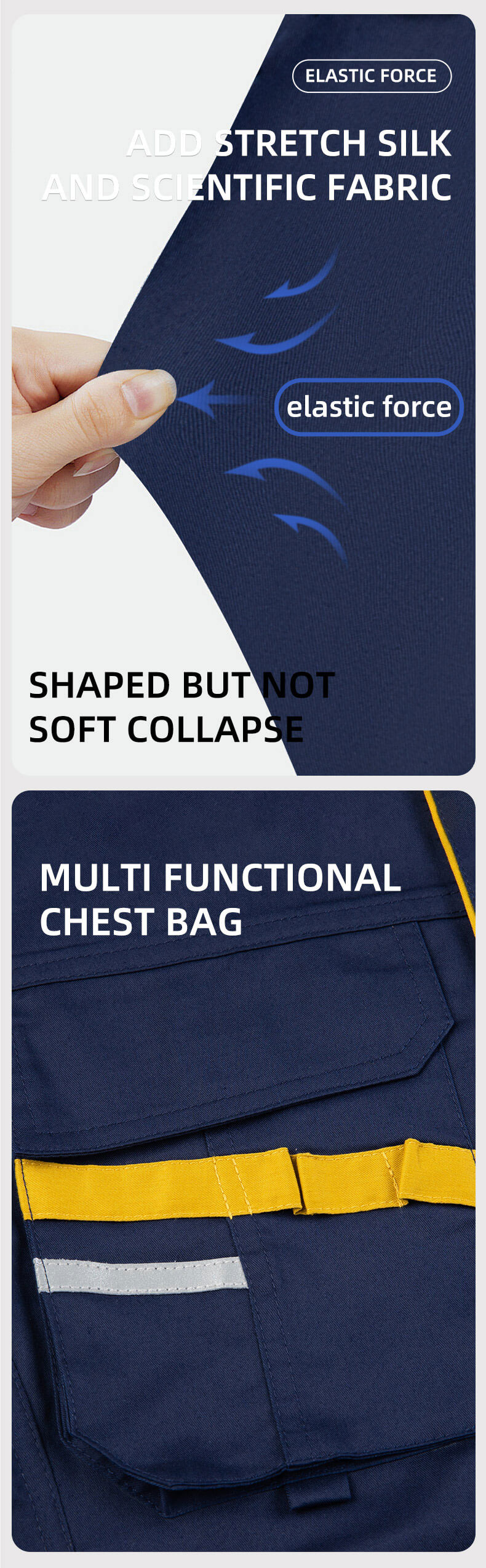 Summer wear-resistant breathable high-quality work clothes manufacturers supply2