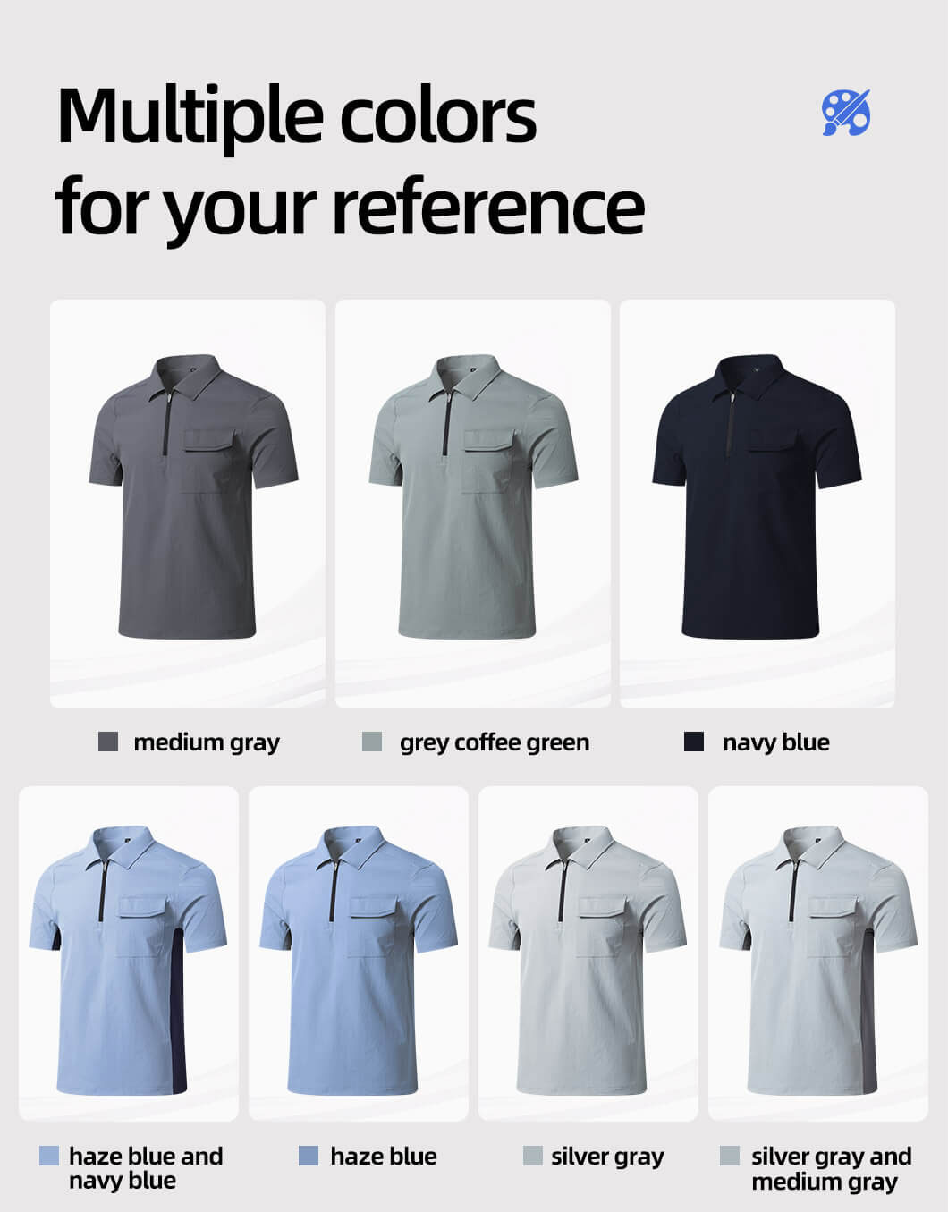 Stretch quick-drying workwear T-shirt3