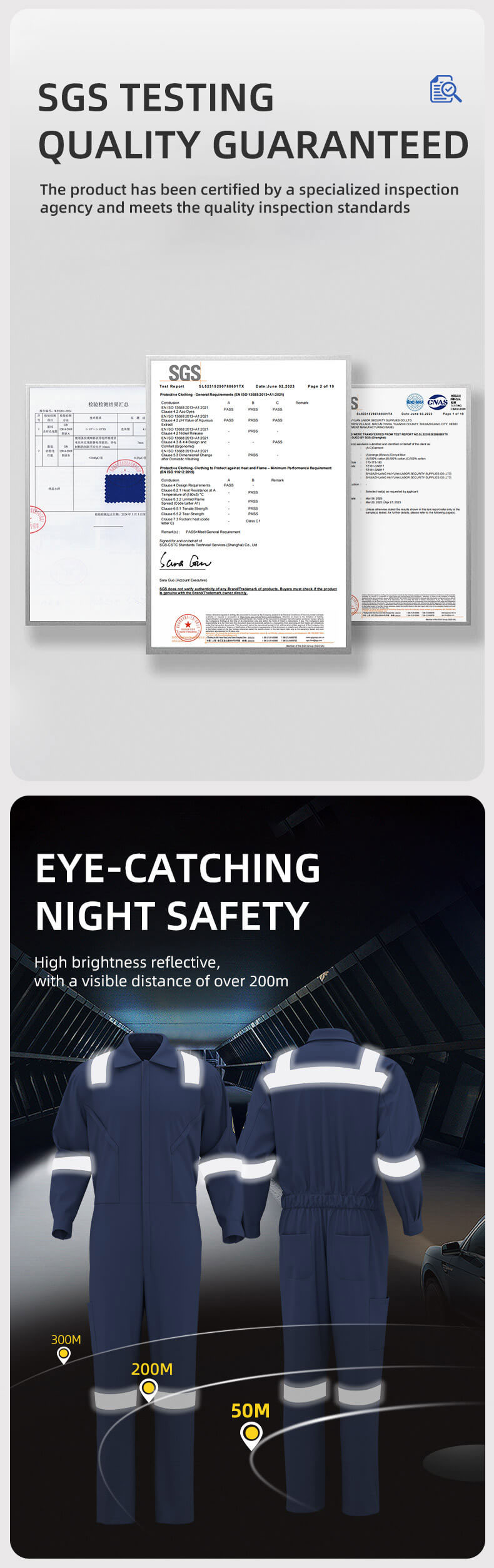 Cotton anti-static flame-retardant coveralls8