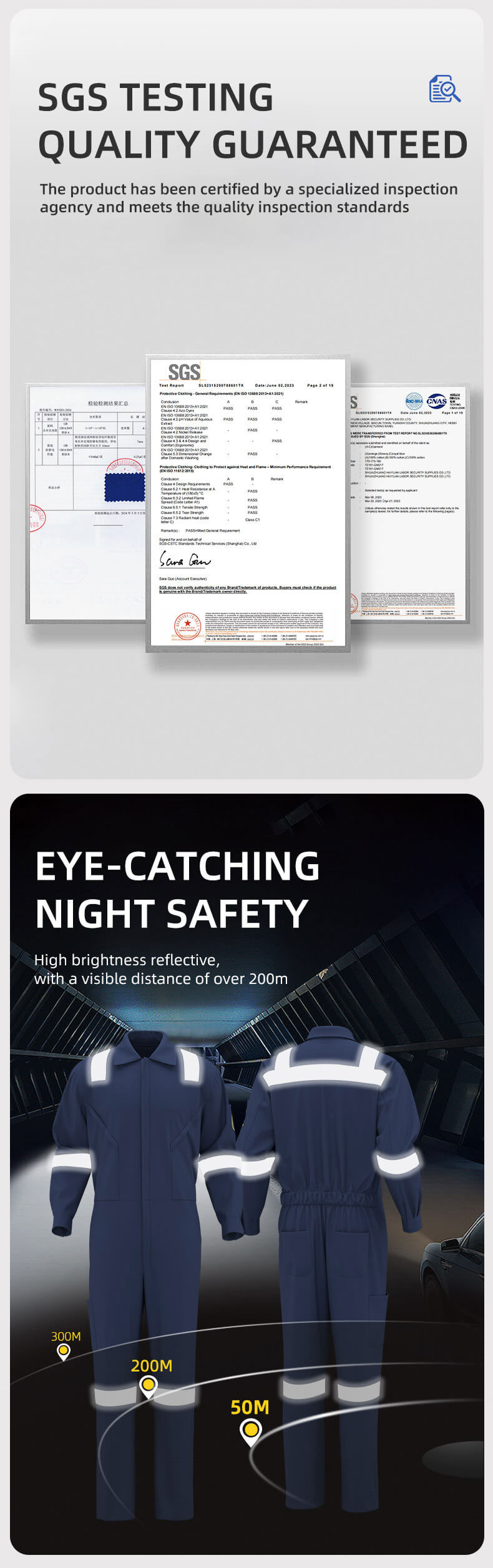 Cotton anti-static flame-retardant coveralls8