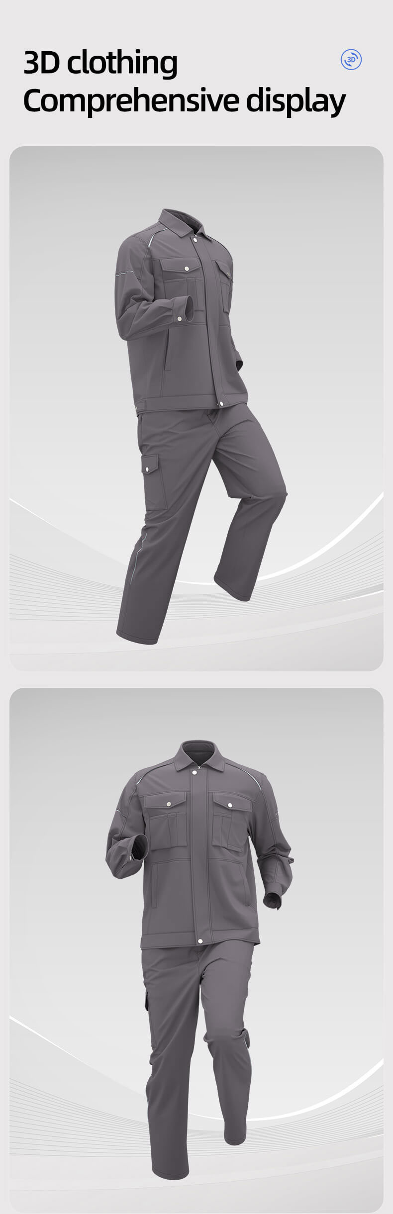 Wall construction site workshop work clothes company uniforms4