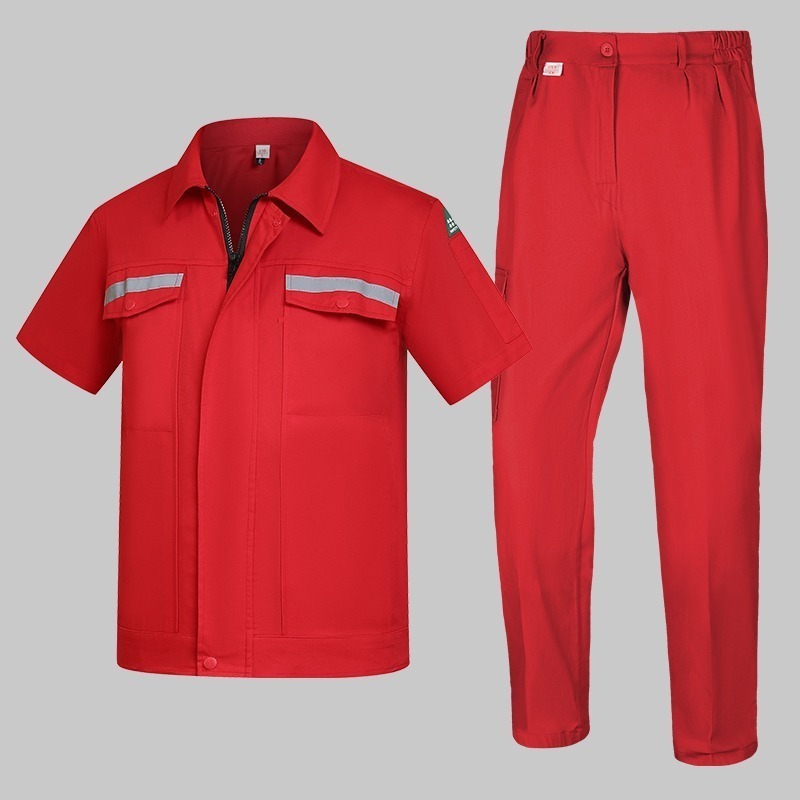 Cotton high-visibility shirt work clothes Set