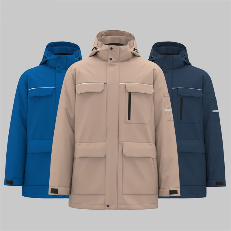 Winter 100% Cotton Detachable Fashion Jacket