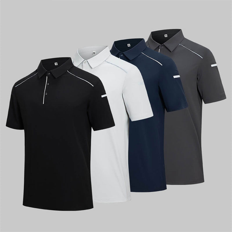 High-visibility workwear T-shirt (stretchy, quick-drying, moisture-wicking, breathable)