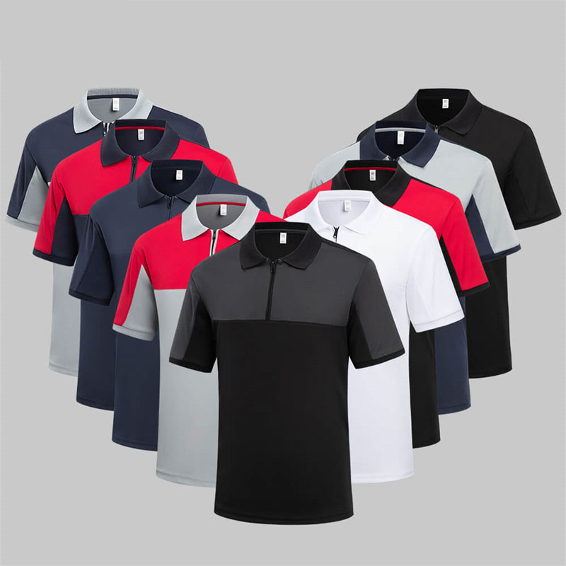 Quick-drying mesh work T-shirt