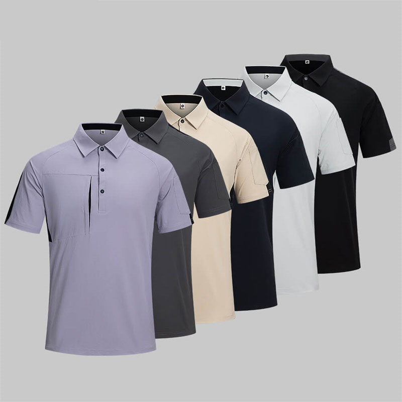 Quick-drying moisture-wicking workwear T-shirt